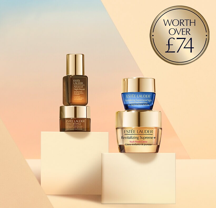 Receive a skincare gift worth up to £75.* Yours free when you spend £70+