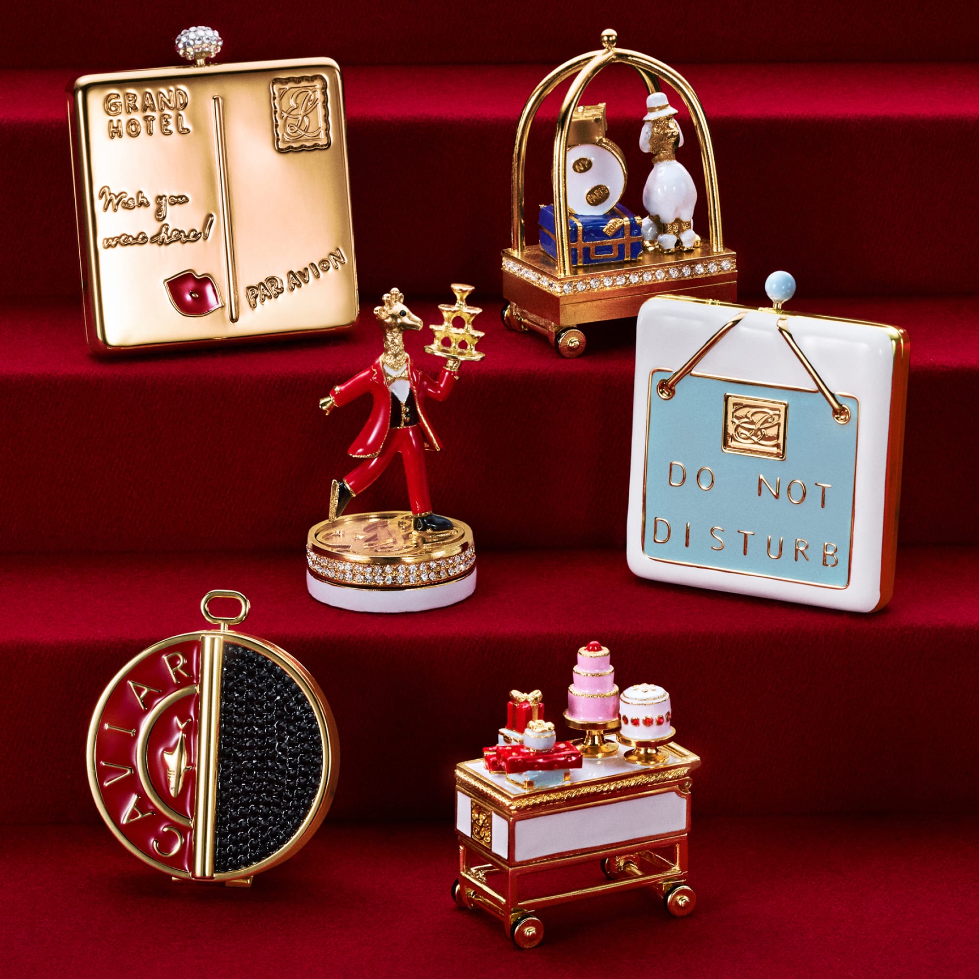 ESTEE LAUDER　エスティローダー　メタルコンパクト　箱備品付き7 Suite Retreat Mirror Compact | Estée Lauder
