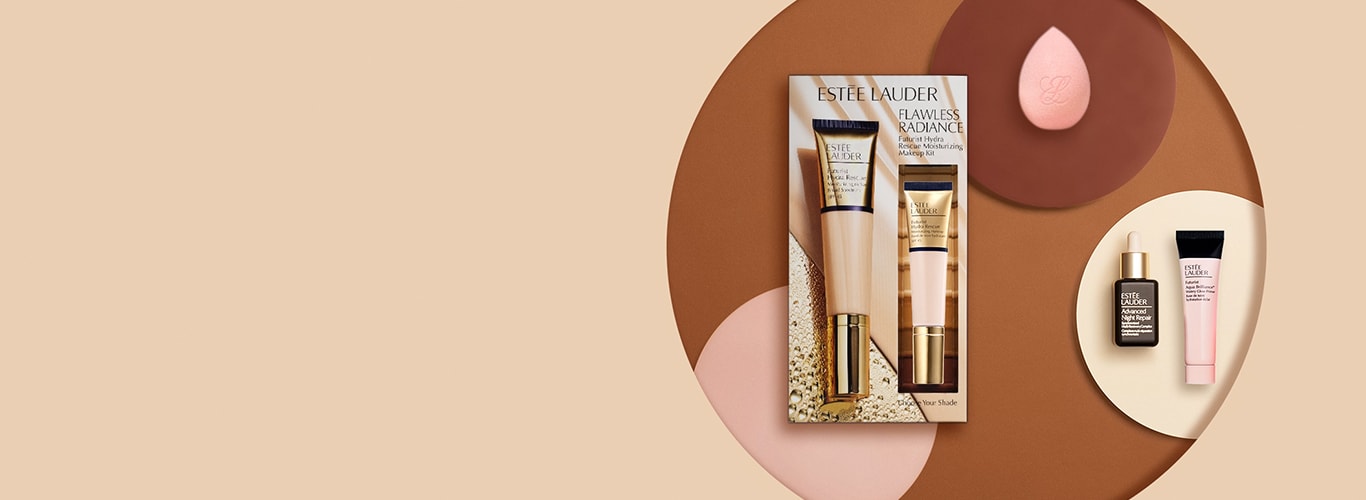 Receive your free complexion kit when you buy a Futurist foundation