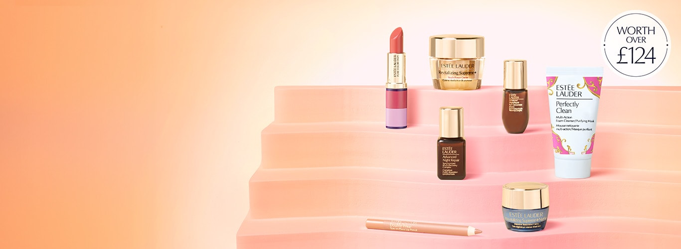Receive beauty gift worth over £124 when you spend £95+